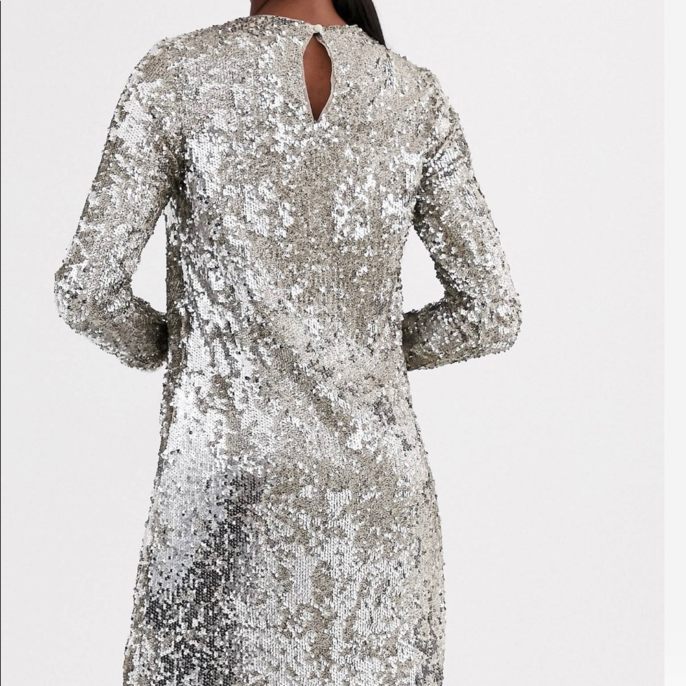 ASOS Sequin dress, never worn NWT.